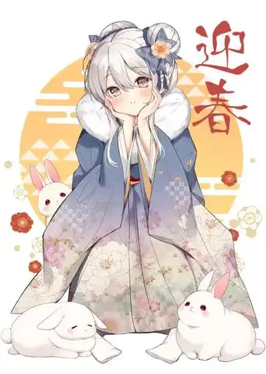 和风插画封面